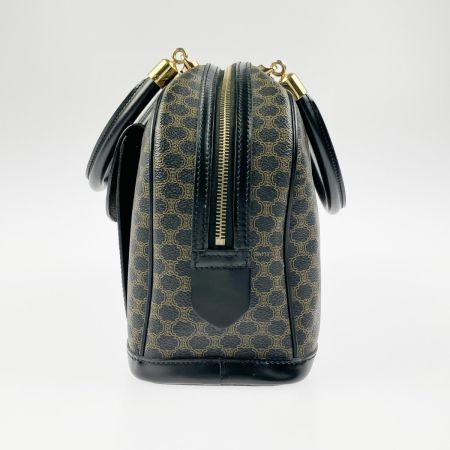  CELINE セリーヌ ハンドバッグ マカダム MC99/1 ブラウン×ブラック