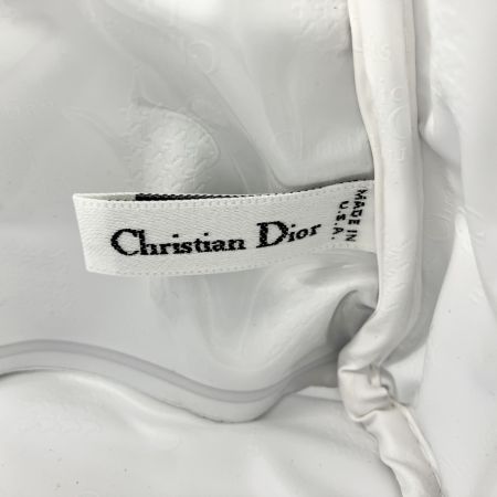  Christian Dior クリスチャンディオール トンボ×タッセル柄 コスメポーチ バニティバッグ