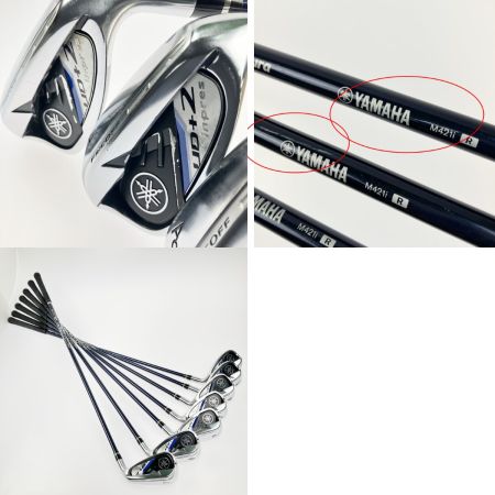  YAMAHA ヤマハ インプレス UD+2 2021 メンズ アイアンセット 7本 Air Speeder M421i R