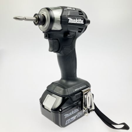  MAKITA マキタ 充電式インパクトドライバ 18V 6.0Ah TD173DRGXB ブラック