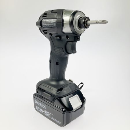  MAKITA マキタ 充電式インパクトドライバ 18V 6.0Ah TD173DRGXB ブラック