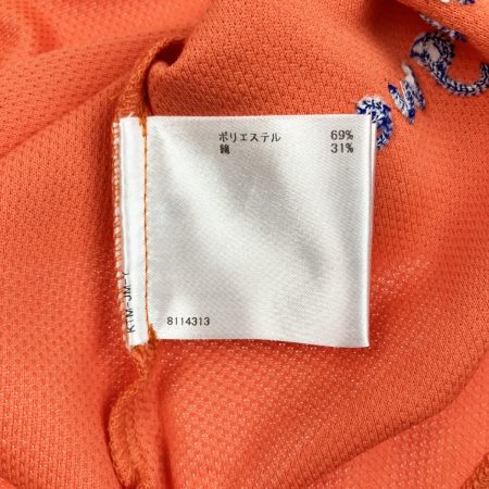  Munsingwear マンシングウェア レディース ゴルフウェア ポロシャツ ニューヨークモチーフ M MGWQJA05 オレンジ 開封未使用品