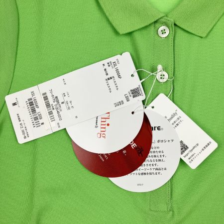  Munsingwear マンシングウェア レディース ゴルフウェア ワンポイント ポロシャツ Msize  XSL1600AP 黄緑