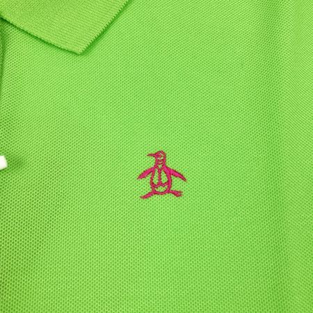  Munsingwear マンシングウェア レディース ゴルフウェア ワンポイント ポロシャツ Msize  XSL1600AP 黄緑