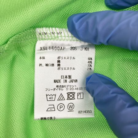  Munsingwear マンシングウェア レディース ゴルフウェア ワンポイント ポロシャツ Msize  XSL1600AP 黄緑