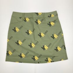 ▽▽ Munsingwear マンシングウェア レディース ゴルフウェア スカート Msize MGWQJE01 オリーブ 開封未使用品 Sランク