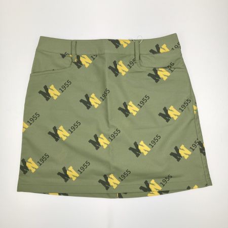  Munsingwear マンシングウェア レディース ゴルフウェア スカート Msize MGWQJE01 オリーブ 開封未使用品