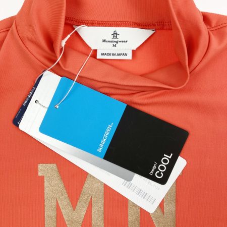  Munsingwear マンシングウェア レディース ゴルフウェア モックネック ロゴTシャツ Msize MGWQJA07 開封未使用品