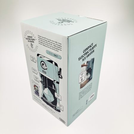  LADONNA TOFFY トフィー コンパクト電動ふわふわかき氷器 K-IS13-PA ペールアクア K-IS13-PA 開封未使用品
