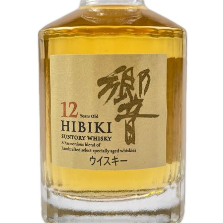 【北海道内限定発送】 SUNTORY サントリー HIBIKI ヒビキ 響 12年 ミニボトル 50ml 未開栓