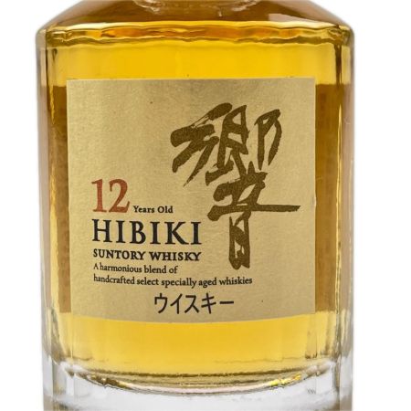 【北海道内限定発送】 SUNTORY サントリー HIBIKI ヒビキ 響 12年 ミニボトル 50ml 未開栓