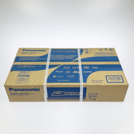  Panasonic パナソニック ディーガ ブルーレイレコーダー 1TB DMR-2W102 未開封品