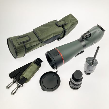  SVBONY フィールドスコープ 20-60x 80mm デュアルフォーカス ケース付 Wi-Fiカメラ付き SV406P