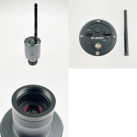  SVBONY フィールドスコープ 20-60x 80mm デュアルフォーカス ケース付 Wi-Fiカメラ付き SV406P