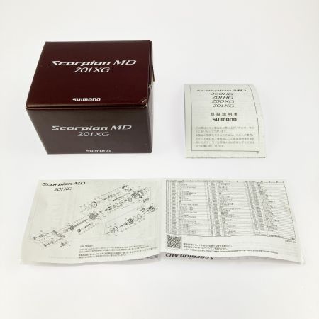  SHIMANO シマノ ベイトリール 24スコーピオン MD 201XG 左ハンドル 046925
