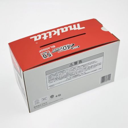  MAKITA マキタ リチウムイオンバッテリ 40Vmax 5.0Ah BL4050F