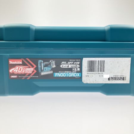  MAKITA マキタ 40mm 充電式仕上釘打機 FN001GRDX MAX40V バッテリ 充電器 セット品 FN001GRDX 開封未使用品