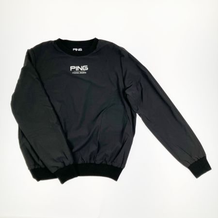  PING ピン レディース ゴルフウェア 軽量リバーシブルニット セーター Mサイズ ブラック