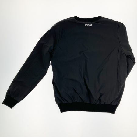  PING ピン レディース ゴルフウェア 軽量リバーシブルニット セーター Mサイズ ブラック