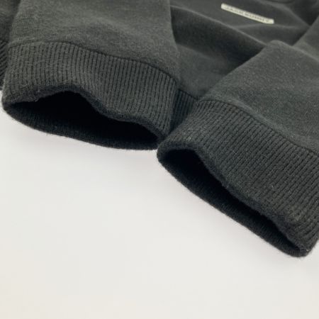  Jack Bunny!! ジャックバニー レディース ゴルフウェア バックロゴ サイドファスナーニット size1 ブラック