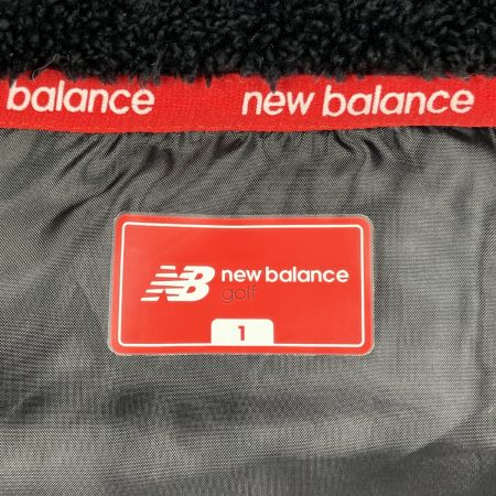  NEW BALANCE ニュー・バランス ゴルフウェア 中綿ボア付きベスト size1  ブラック