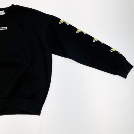  Jack Bunny!! ジャックバニー ゴルフウェア スウェット トレーナー 長袖 星ワッペン ブラック