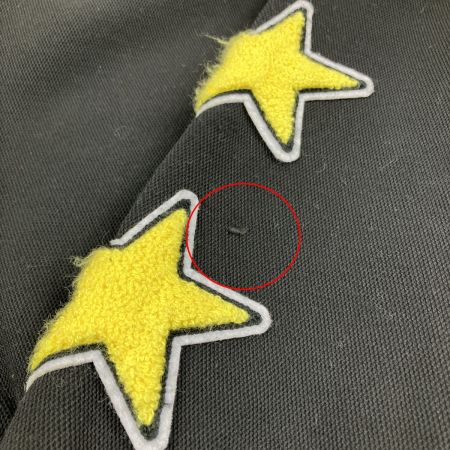  Jack Bunny!! ジャックバニー ゴルフウェア スウェット トレーナー 長袖 星ワッペン ブラック