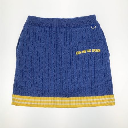  kiss on the green キスオンザグリーン レディース ゴルフウェア ケーブル編 セットアップ サイズ2 ネイビー
