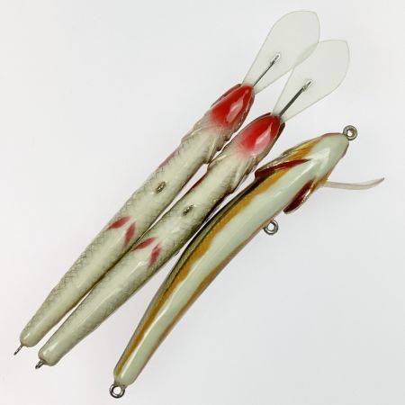  誠ミノー ハンドメイドルアー 3個まとめ 約11.5cm