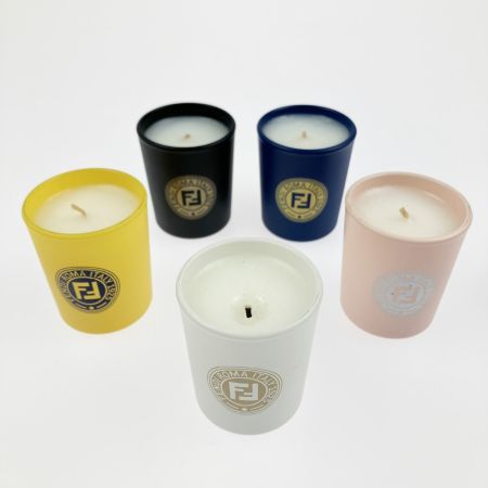  FENDI フェンディ センテッドキャンドル アロマキャンドル 5色セット 