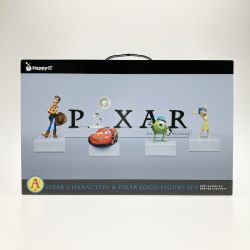 ▽▽  ハッピーくじ ピクサーキャラクターズ＆ピクサーロゴ フィギュアセット A賞 未開封品 Nランク