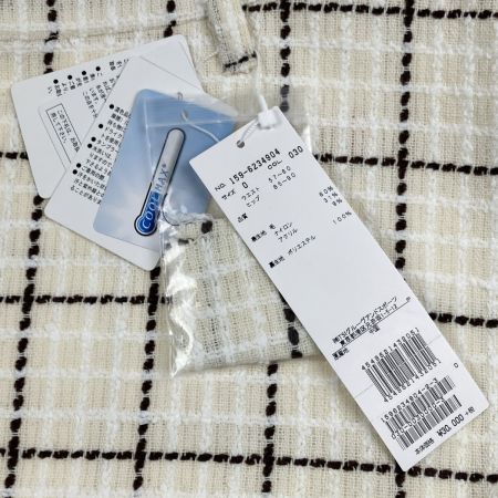  Master Bunny Edition マスターバニーエディション ゴルフウェア ツイードチェックスカート クリーム 開封未使用品