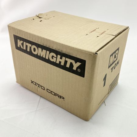  KITO キトー キトーマイティ チェーンブロック M3形 1.0t 2.5m CB010 未開封品