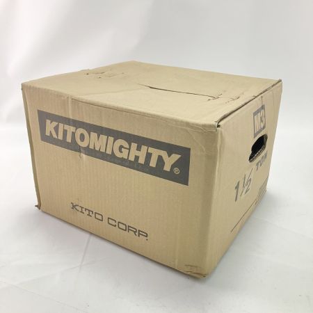 KITO キトー キトーマイティ チェーンブロック M3形 1.5t 6.0m CB015 未開封品