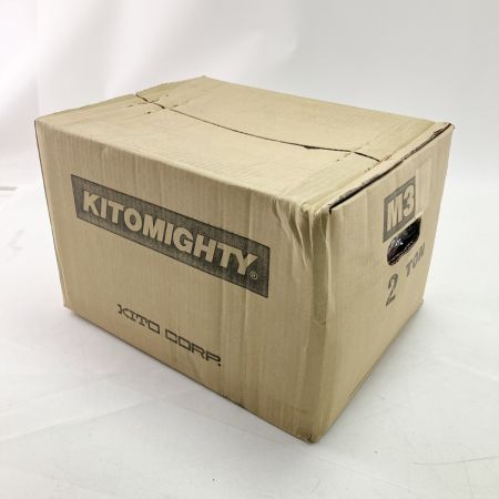  KITO キトー キトーマイティ チェーンブロック M3形 2.0t 6.0m CB020 未開封品