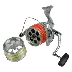 ▽▽ SHIMANO シマノ 14 スーパーエアロスピンジョイ35 細糸仕様 替えスプール付属 03252 Bランク