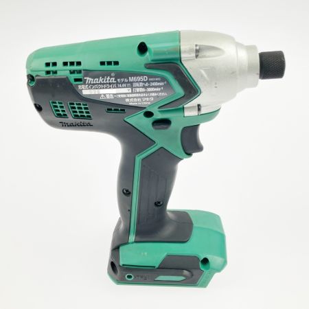  MAKITA マキタ 充電式インパクトドライバ M695D 14.4V 充電器 バッテリ ケース付 M695D