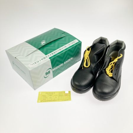  MIDORI ANZEN Co., LTD. ミドリアンゼン 安全靴 CJ020 ブーツ 紐靴 27cm 革製軽量 静電 JIS 開封未使用品