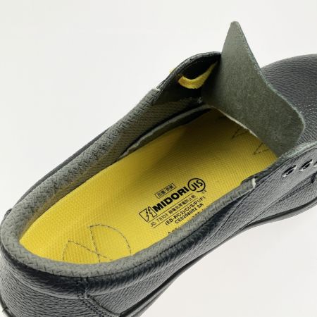  MIDORI ANZEN Co., LTD. ミドリアンゼン 安全靴 CJ010 紐靴 27cm 革製軽量 静電 JIS 開封未使用品