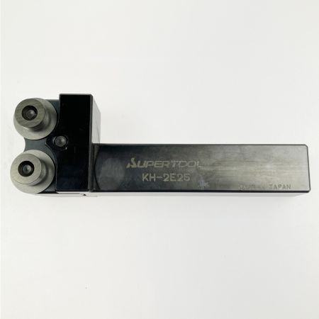  SUPERTOOL スーパーツール 転造ローレットホルダー キワ加工タイプ アヤ目用 KH-2E25