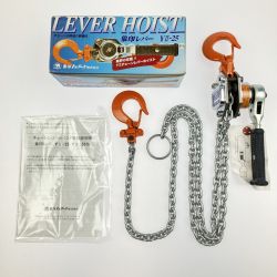 ▽▽ ZOJIRUSHI CORPORATION 象印 ELEPHANT チェーンレバーホイスト 250kg 早送り装置付き YⅡ-25 Aランク