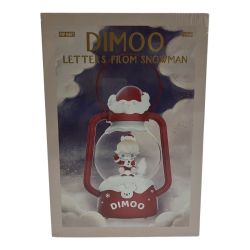 ▽▽  DIMOO  LETTERS FROM SNOWMAN クリスタルボール ランプ 未開封品 箱ダメージ  Nランク