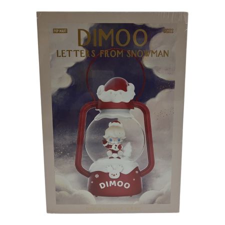   DIMOO  LETTERS FROM SNOWMAN クリスタルボール ランプ 未開封品 箱ダメージ 