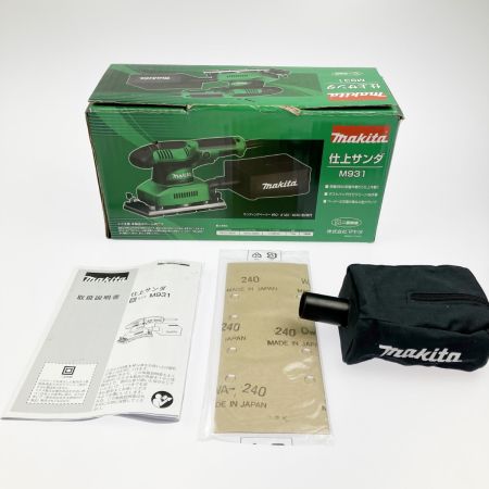  MAKITA マキタ コード式 仕上サンダ M931