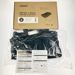 ▽▽ 喜一工具 SIGNET USB スタイル J-ウォーマー ウルトラヒートジャケット M 開封未使用品 Sランク