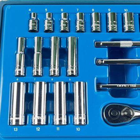 SIGNET シグネット 1/4ドライブ 24PC MM ソケットレンチセット 11724