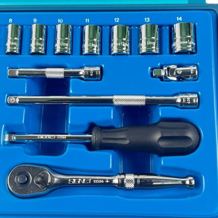 SIGNET シグネット 1/4ドライブ 24PC MM ソケットレンチセット 11724