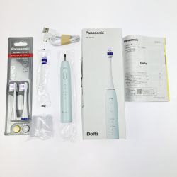 ▽▽ Panasonic パナソニック 音波振動ハブラシ ドルツ EW-DA18 ミントグリーン 替えブラシ付き Sランク