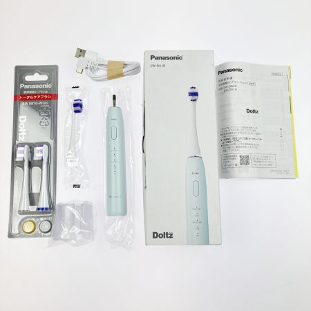  Panasonic パナソニック 音波振動ハブラシ ドルツ EW-DA18 ミントグリーン 替えブラシ付き