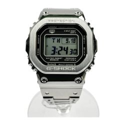 ▽▽ CASIO カシオ G-SHOCK フルメタル GMW-B5000 電波ソーラー 箱コマ取説付 GMW-B5000 Aランク